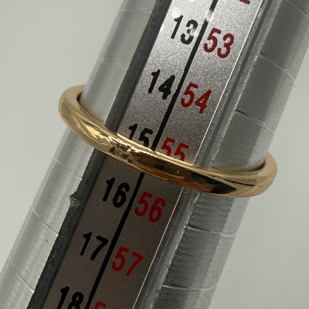 Gold-Tone Amber Halo Ring with Clear Accent Stones - Picture 9 of 9